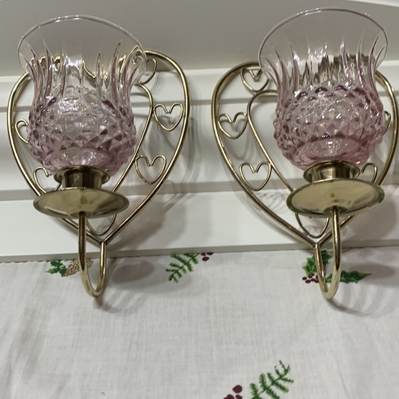 Pair candle  holders - Picture 2 of 11